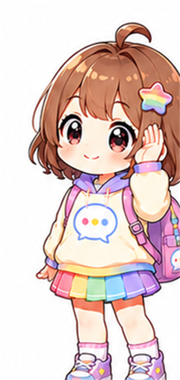 まなぶちゃんがチャッピーという呼び方について質問しているイラスト